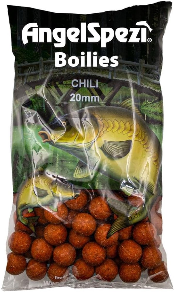 Boilies 20 mm - 1 kg - verschillende soorten karperaas - optimale aantrekkelijkheidsreactie - ShopVlot