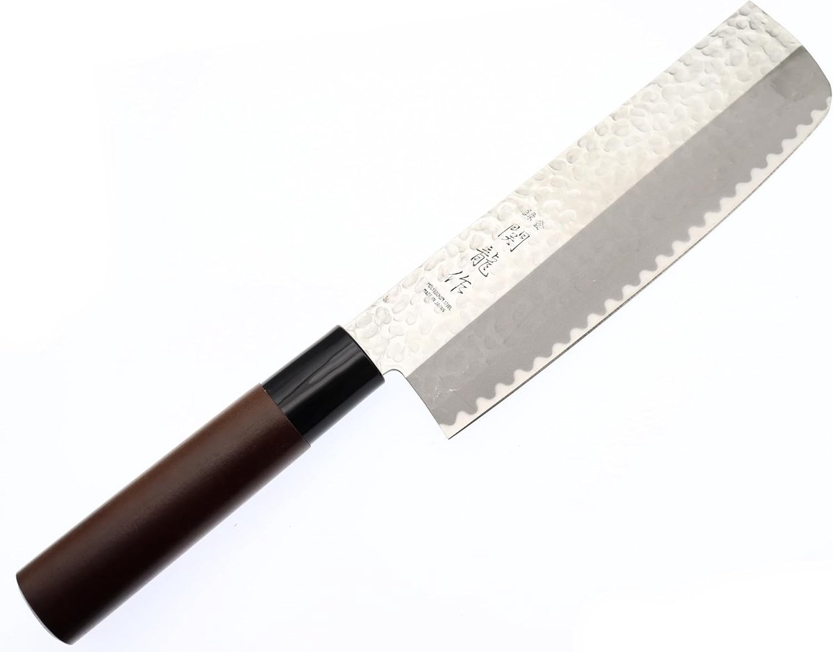 Nakiri mes 165 mm - staal - scherp - ideaal voor groenten - ShopVlot