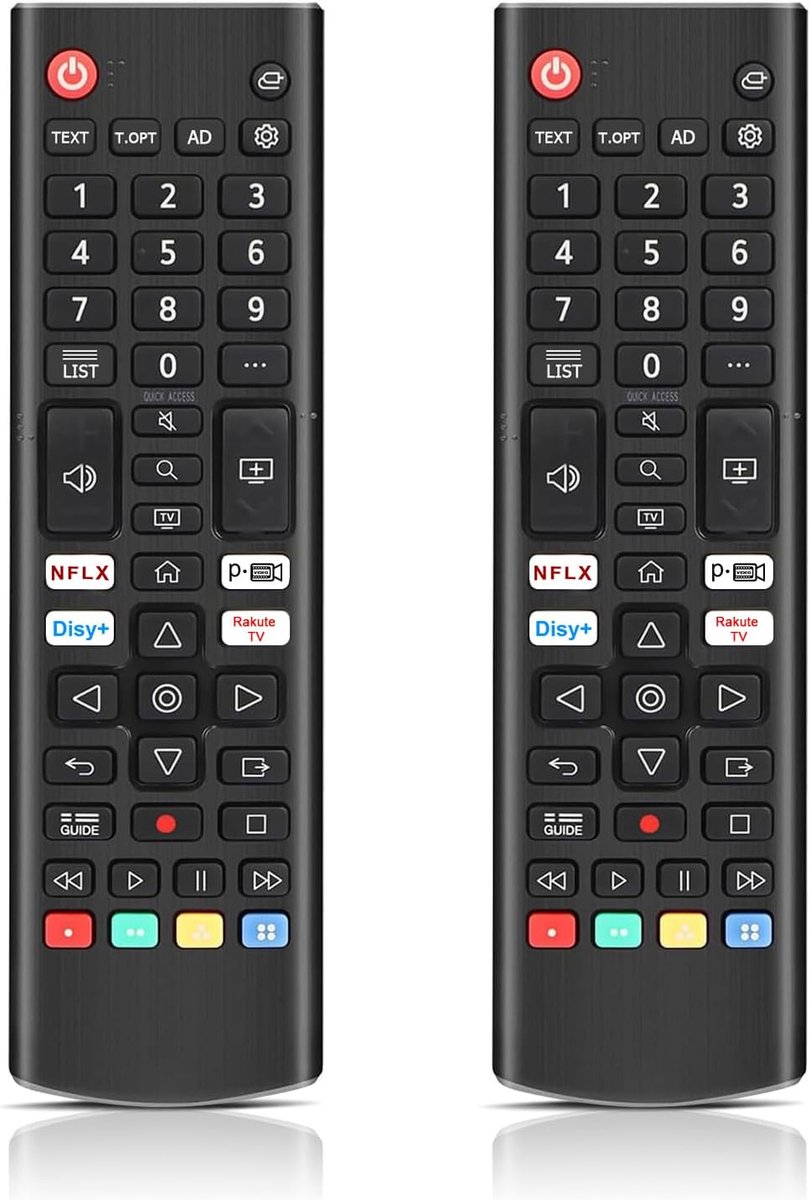 Vervangende afstandsbediening voor LG Smart TV - universeel - compatibel met OLED, LED, UHD - ideaal voor vervanging - ShopVlot