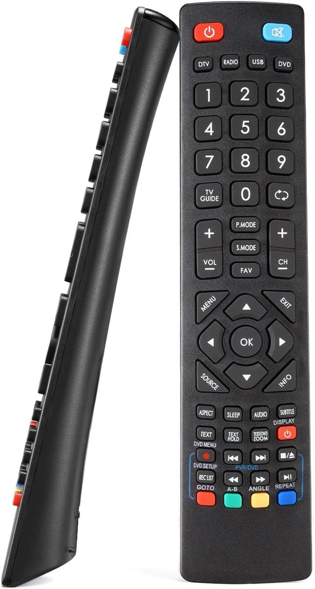 Afstandsbediening voor Blaupunkt TV - vervangend model - eenvoudig in gebruik - geen installatie nodig - ShopVlot