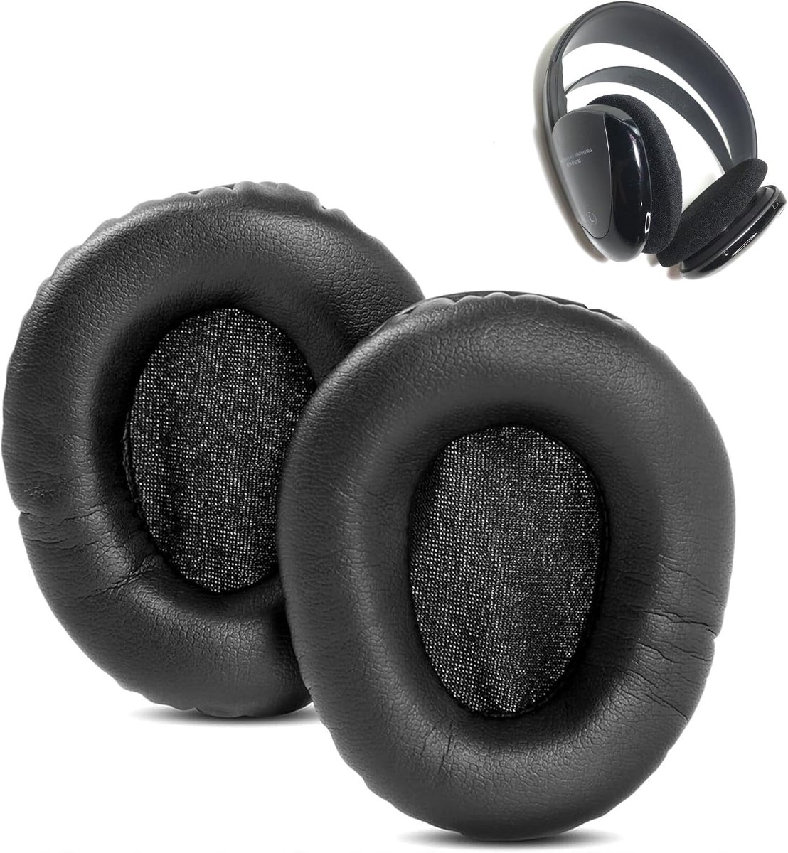 Oorkussens Vervangingskussen - Zacht Eiwitleer/Geheugenfoam - Comfort en Geluidsdemping - ShopVlot