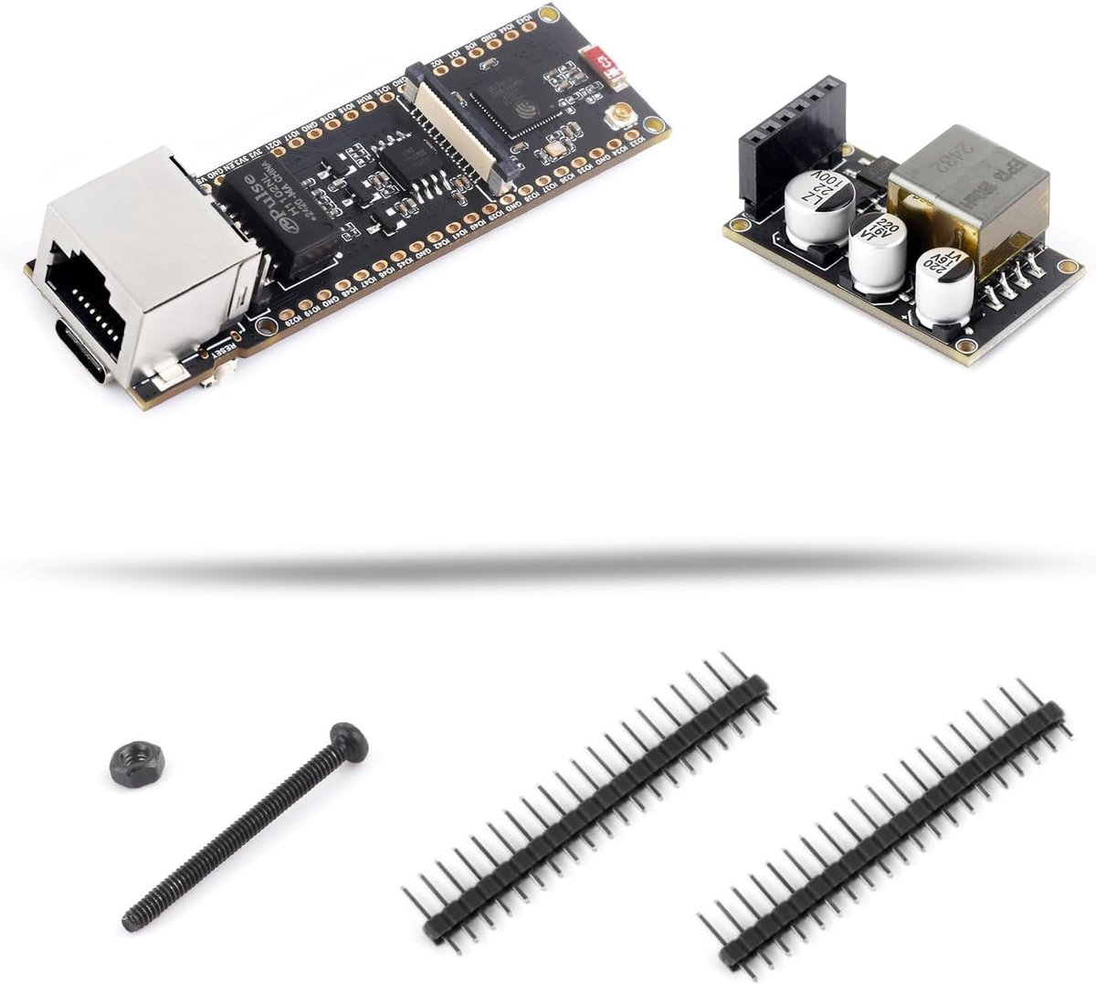 ESP32-S3-POE-ETH - Ethernet Camera Interface - 802.3af PoE & Wi-Fi 6 - Voor OV2640 en OV5640 camera's - ShopVlot