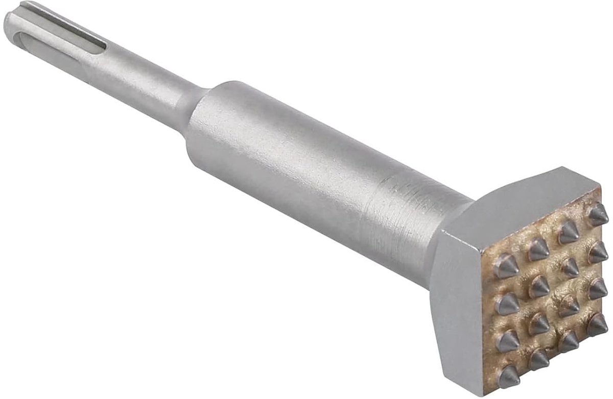 Elektrische hamer beitel 12/16 tanden - ronde schacht - geschikt voor beton bewerking - ShopVlot