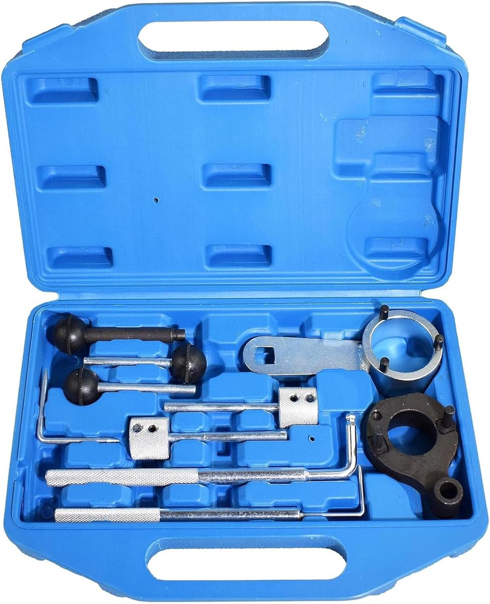 Timing Tool Kit Motorafstelling - Geschikt voor 1.6 - 2.0 TDi CR motoren - Precisie gereedschap - Eenvoudig in gebruik - ShopVlot