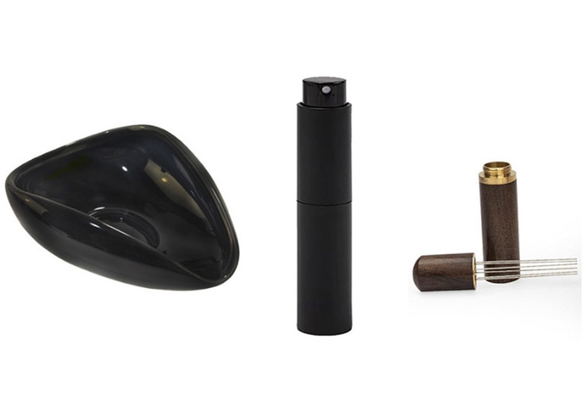 3-in-1 Koffie Dosing Set - Espresso Accessoires met WDT Tool, Koffiespray en Keramisch Doseerbakje - Barista Tools voor Thuisbarista en Koffieliefhebbers