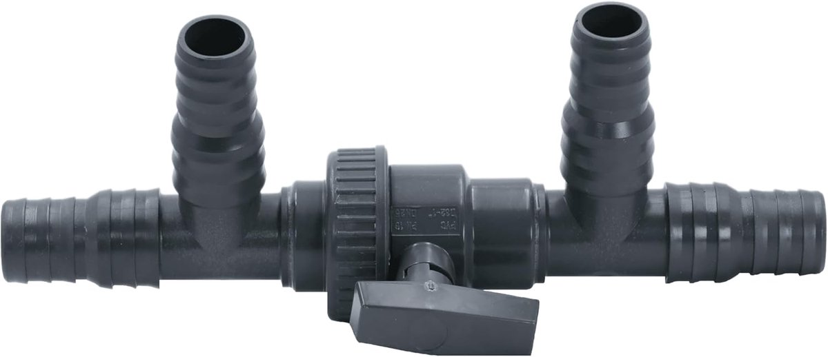 3-Weg Solarweiche 32-38 mm - Bypass set met afsluitkraan - Eenvoudige installatie voor zwembadverwarming - ShopVlot