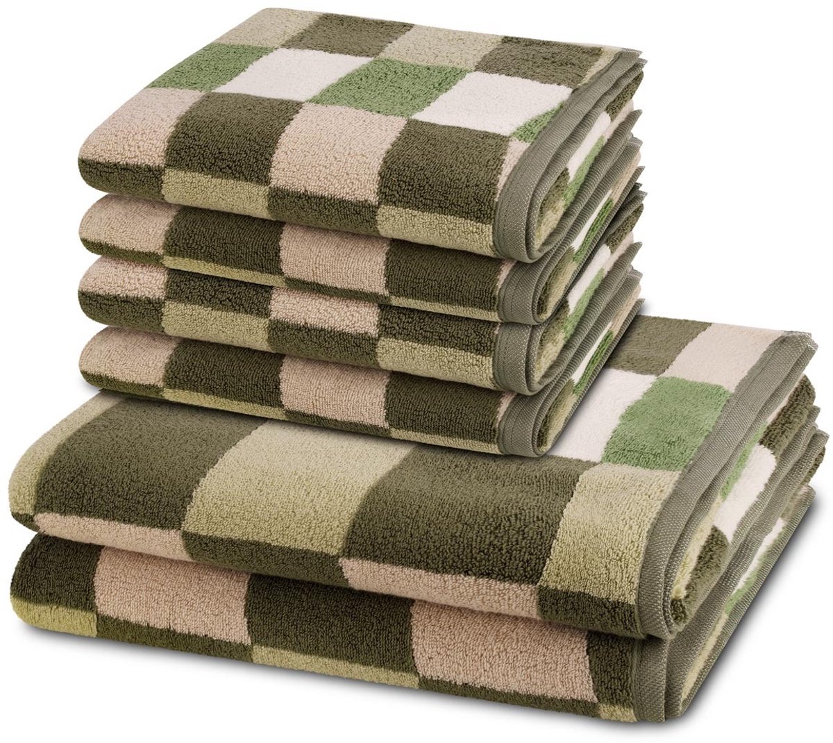 Ross Sonstiges 4 X handdoek 2 X douchehanddoek - in set 6 pack Three Stars
