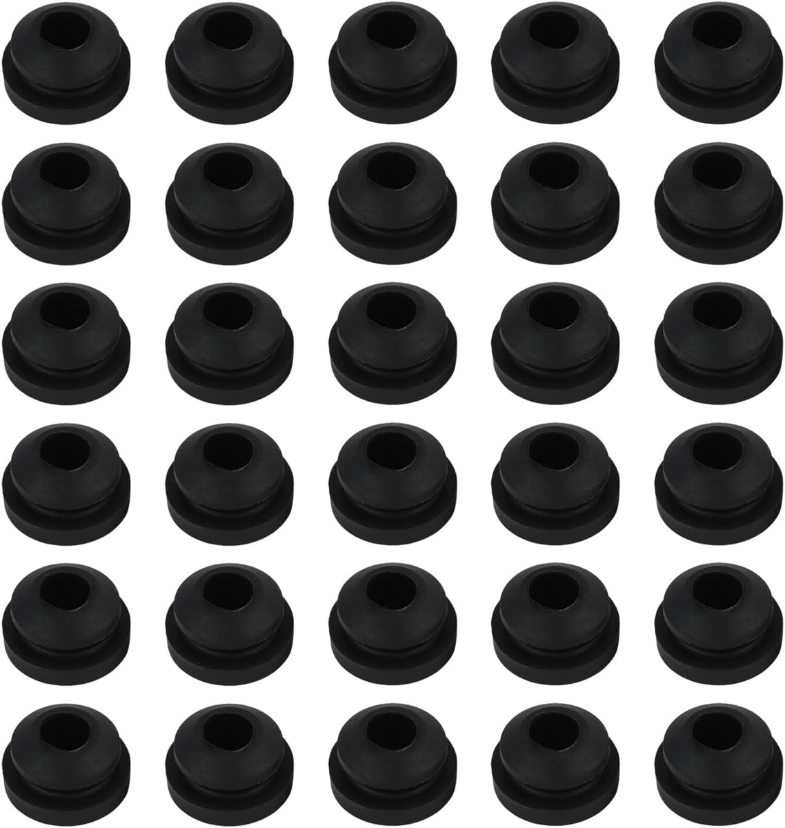 Pan Carrier Rubbers 30 stuks - Rubber voeten voor gasfornuis - Vervangend accessoire - Ideaal voor campers - SnelShoppen