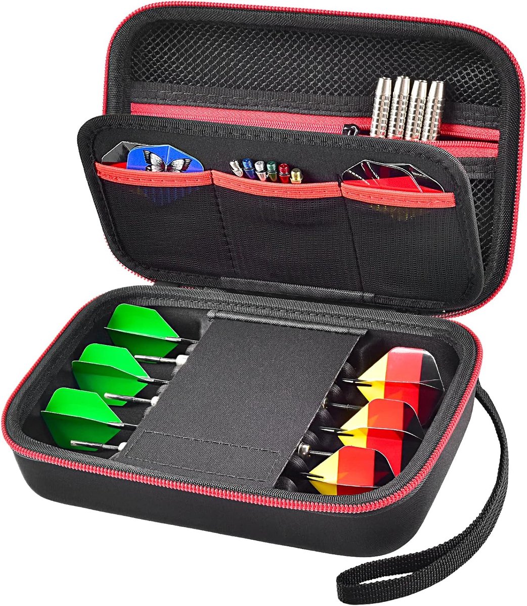 Dart tas organiser - voor steel en soft tip darts - opbergzak voor dart accessoires - SnelShoppen