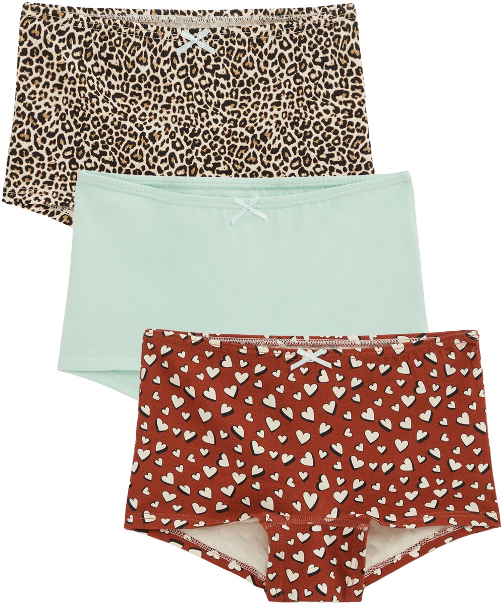 WE Fashion Meisjes hipsters, 3-pack