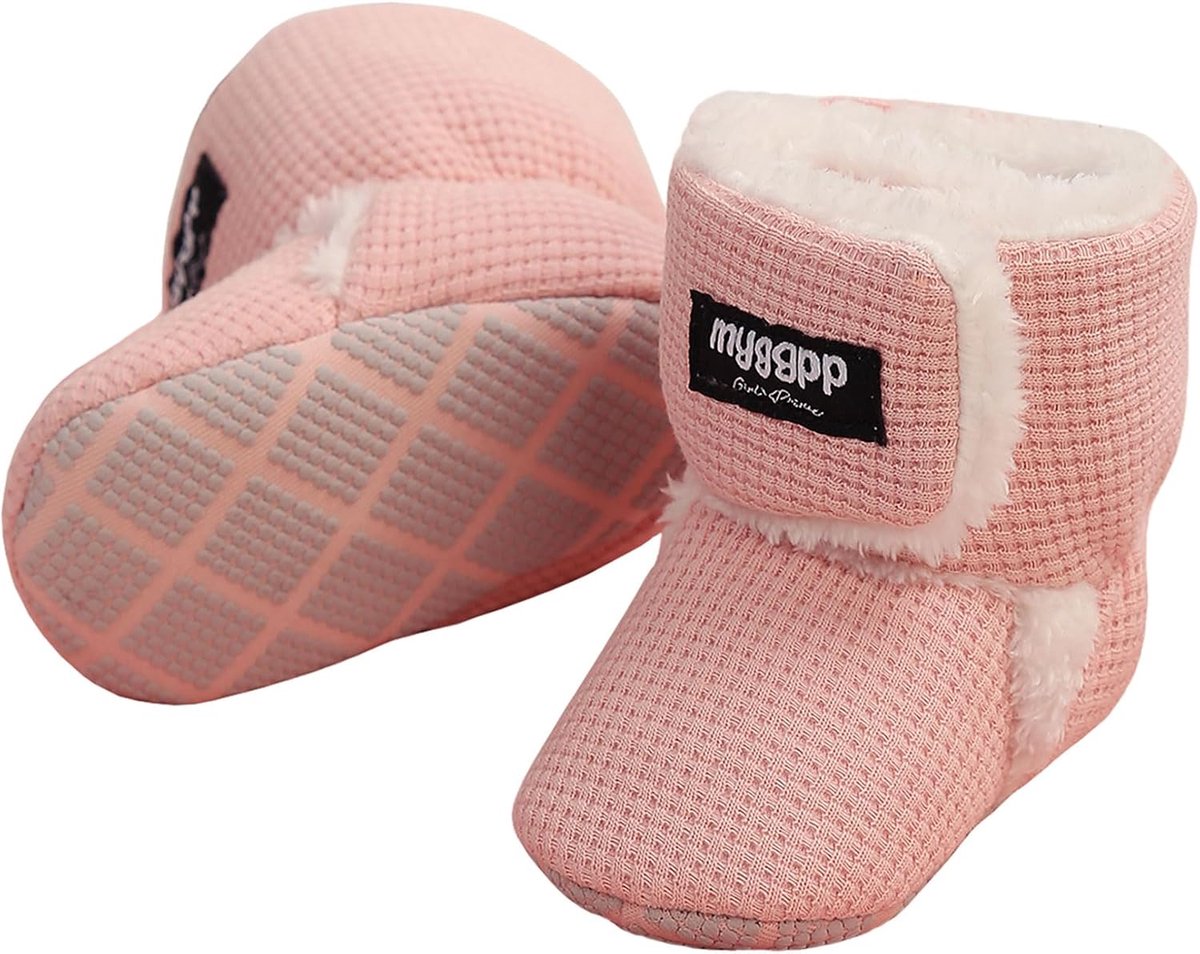 Winterboots baby 0-24 maanden - warme fleece - unisex - niet-slipzool voor veilig kruipen - SnelShoppen