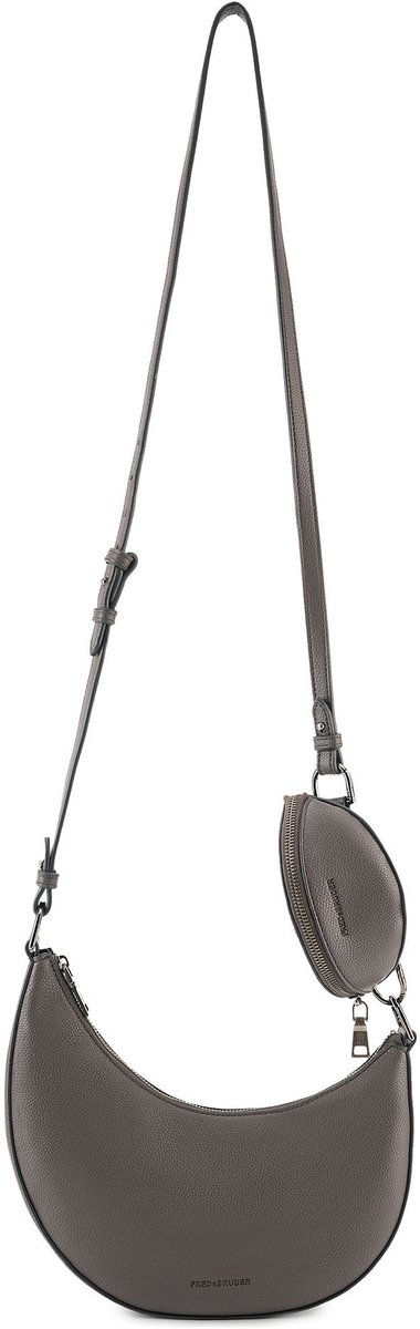FREDsBRUDER schoudertas My Bestie Collection My Bestie Hybrid-Crossbag Deep Grey grijs