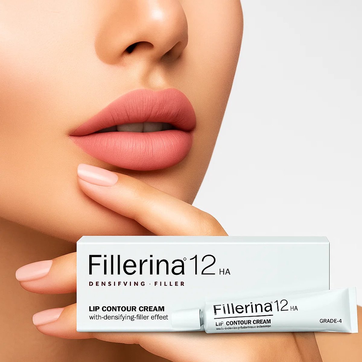 Fillerina 12HA Densifying Filler Grade 4 Lip Contour Cream with densifying filler effect