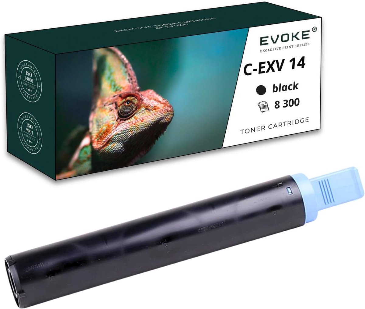 Toner zwart - C-EXV14 - Compatibel met Canon iR2016 iR2020 iR2318 iR3030 iR3035 iR3045 - Tot 8300 pagina's - SnelShoppen