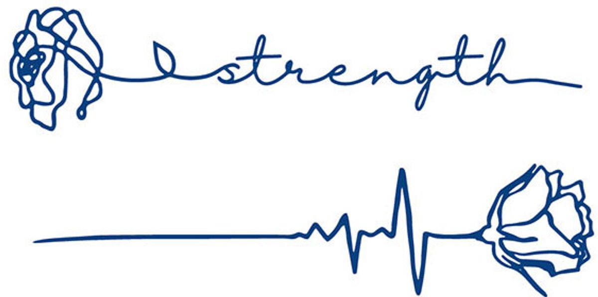 Tijdelijke tattoo Soft Strength Duo 2 weken