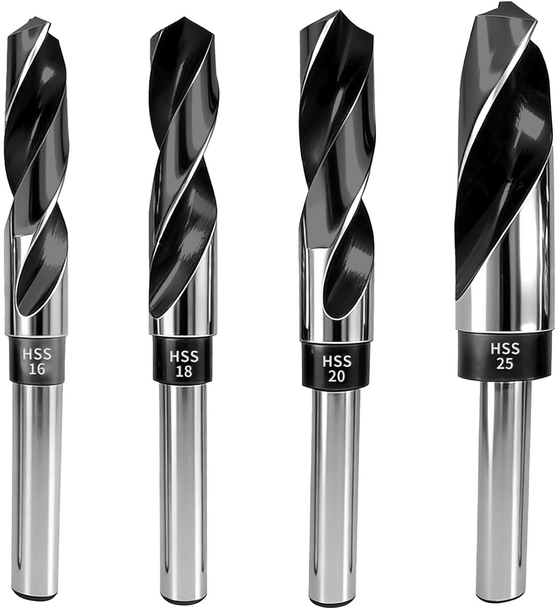 Boormachine set HSS 1/2 inch - roestvrij staal - gefreesde fluit - scherpe resultaten - ShopVlot