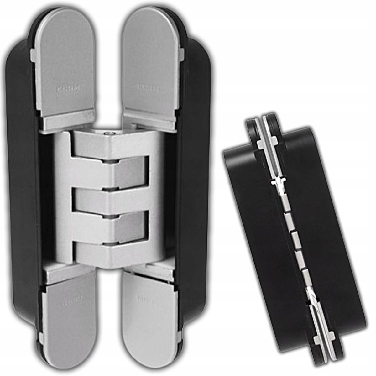 Verborgen Scharnier 180x32mm 3D Verstelbaar Zilver 120-135kg