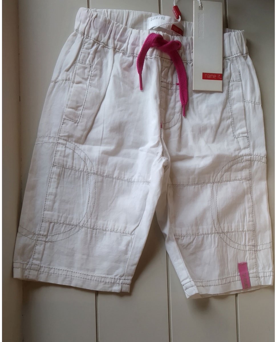 Name IT witte zomerbroek Ingemarie maat 62