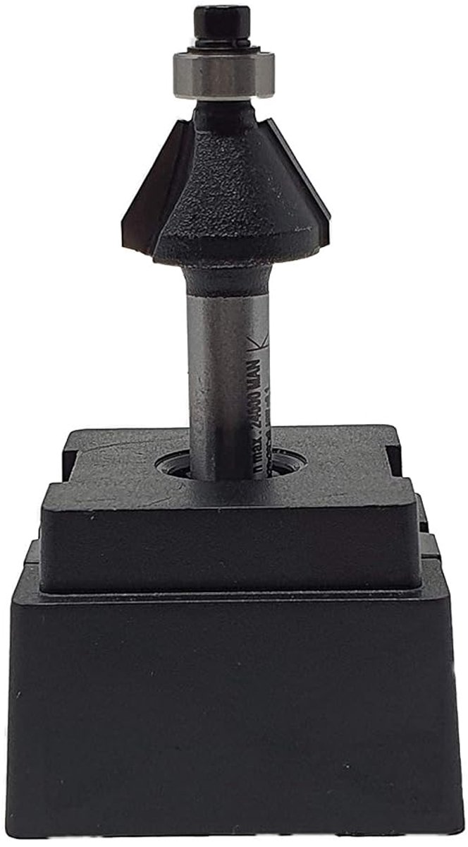 Router 2 snijders Z=2 D=20 mm - 30 graden - met kogellagers - voor hand- en CNC-frezen - ShopVlot