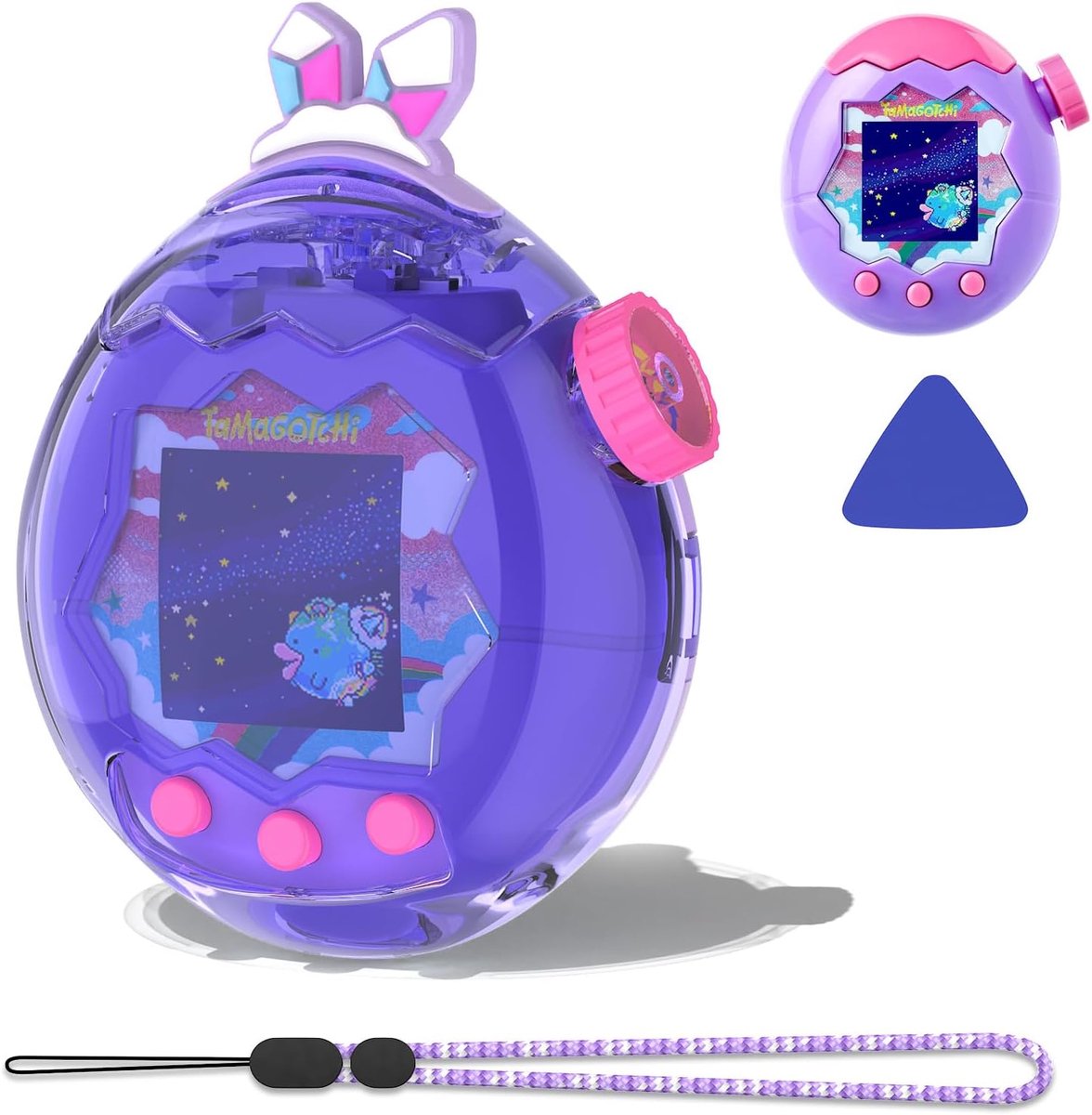 Pc-beschermingsset Tamagotchi Paradise - beschermhoes & cartoon-deksel - schokbestendig - ShopVlot