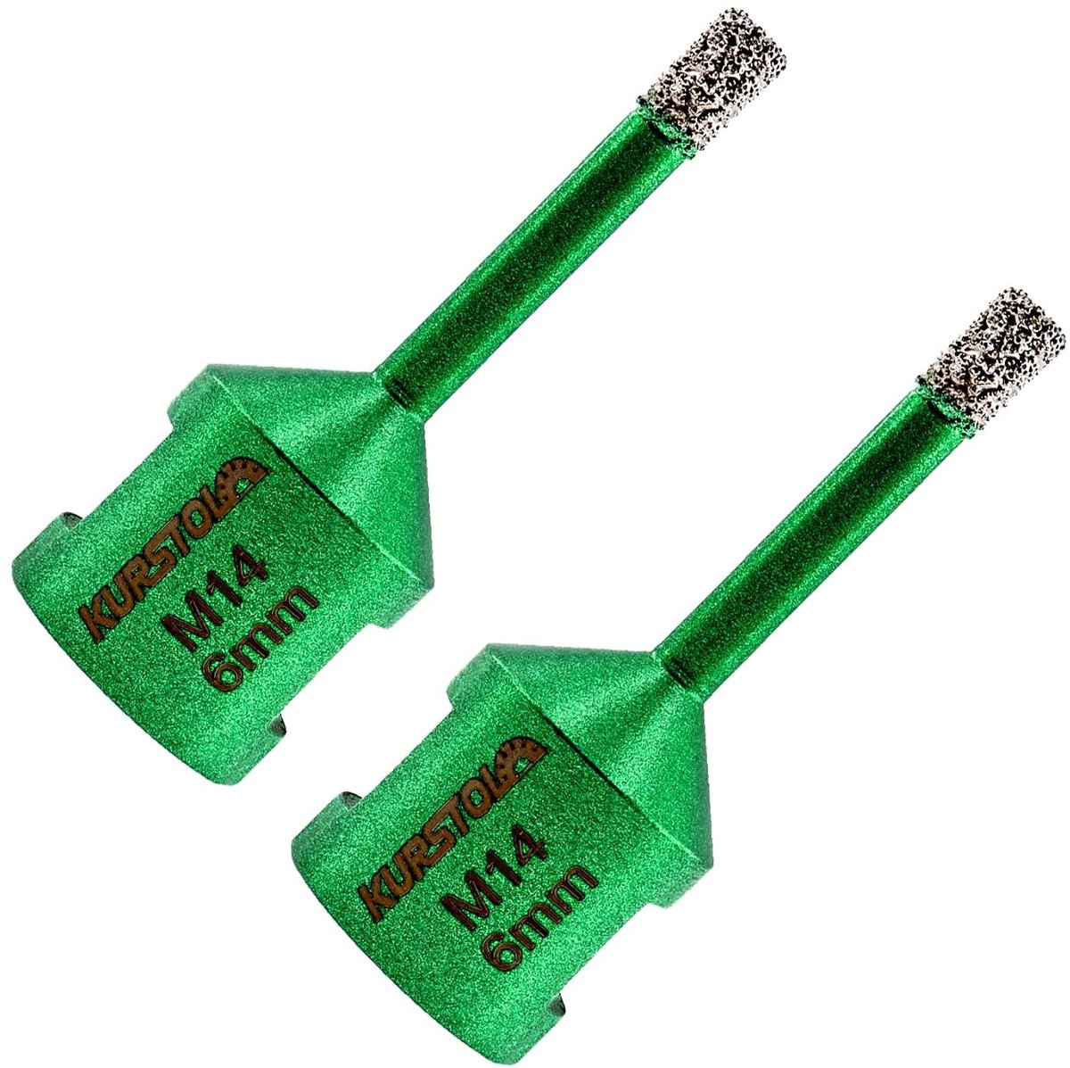 Diamant Kernboor Bit 6mm - M14 Draad - Vacuüm Gebrazed - Ideaal voor Porselein en Steen - ShopVlot