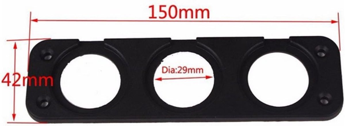 Cigarette aansteker 12V-24V - Dual USB oplader - Waterproof cover - Geschikt voor auto en motor - ShopVlot