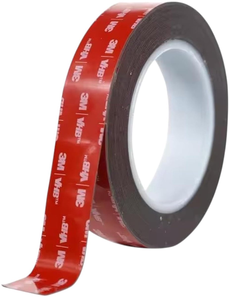 Dubbelzijdige tape 20 mm x 3 m - Extra sterk - Waterproof en hittebestendig - Geschikt voor auto en decoratie - ShopVlot