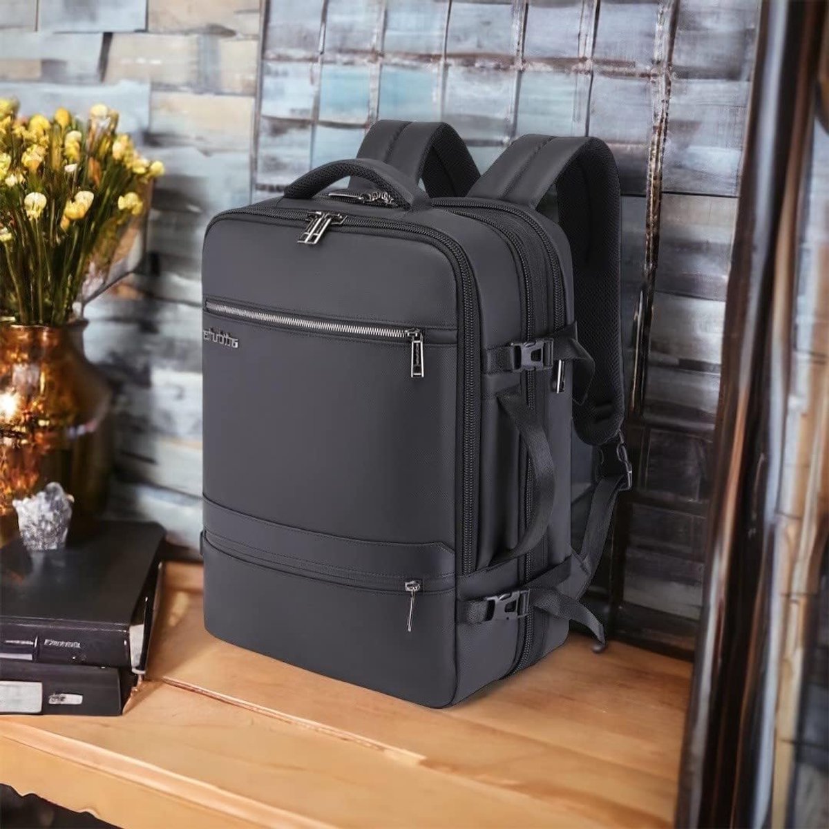 Laptop Bag - ademende voering - dubbele rits - veilig en stijlvol vervoer - ShopVlot