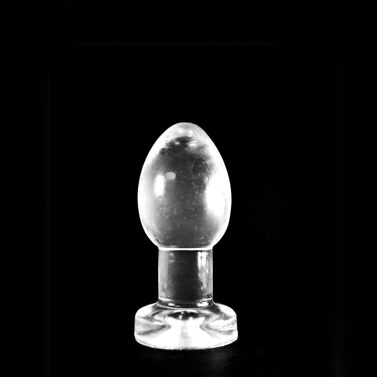 anal plugs 200g - transparant - hoogwaardig PVC - voor spannende ervaringen - ShopVlot