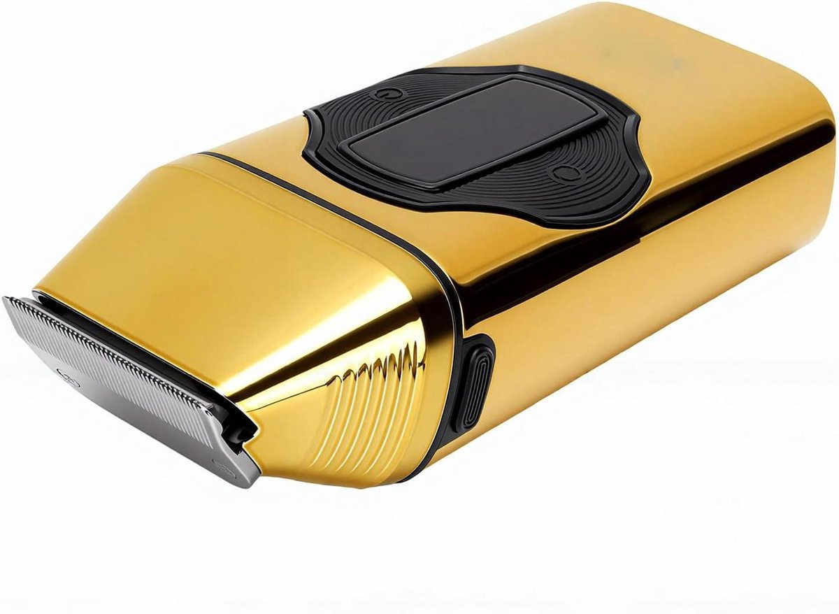 Elektrische Baardtrimmer - Tondeuse Scheerapparaat - Gezichtsverzorging Mannen - 2-in-1 Folie en Trimmer - 1400 mAh Batterij - Zilver