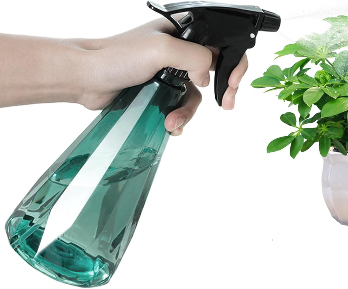 Spuitflessen met verstelbare sproeikop - waterspuitflessen | Lekvrij 500ml vernevelingsgereedschap | Lege nevelverstuiver reinigingsapparatuur irrigatie sproeibus voor huistuinier