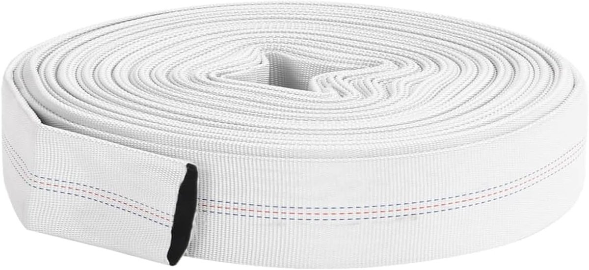 Brandblusslang tuinslang platte slang aansluiting bouwslang slang 20 m 1" PVC