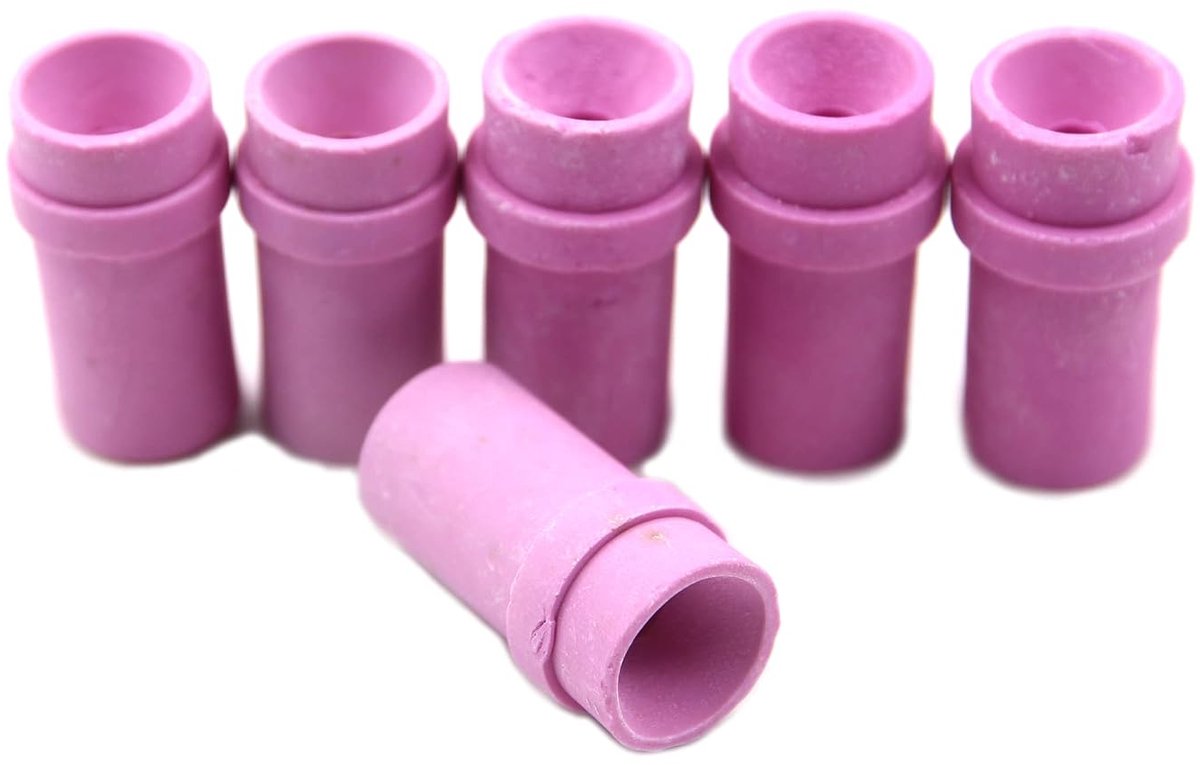 Keramische Sandblaster mondstuk Tips, 5mm en 6mm Binnendiameter, 6 st r