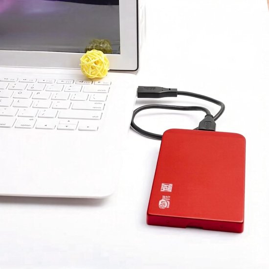 Externe Harde Schijf - Draagbare Opslag - Gegevens Back-uppen - Hoge Snelheid Transfer - 64 GB - Rood — afbeelding 5