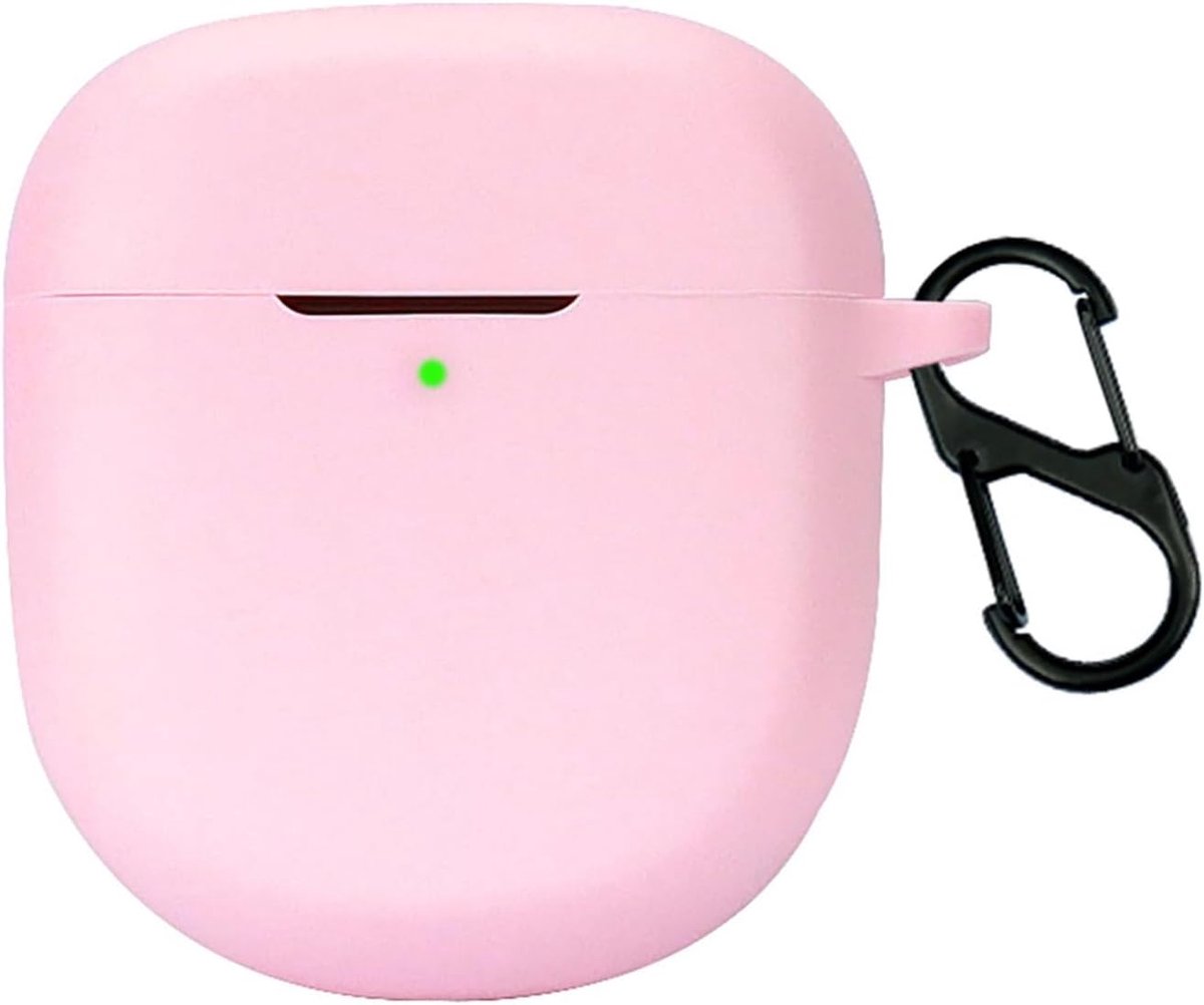 Beschermhoes voor Bose QuietComfort Ultra II 2025, ultradun, siliconen hoes, valbescherming, draagbaar, roze