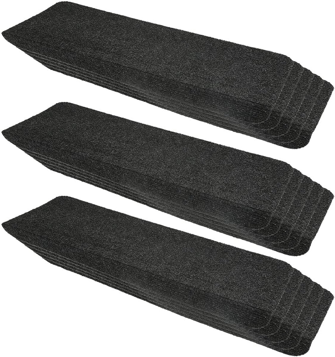 15 stuks trapbeschermers, antislip en zelfklevend, trapmatten voor binnen, natuur, traptreden