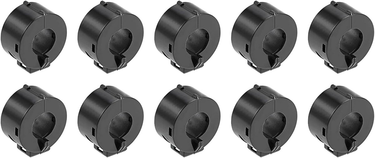 15 mm, zwart, 10 stuks