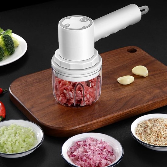 Draadloze Garde - Mini Mixer Elektrisch - Keuken Assistent - 3 Snelheden Instelbaar - USB Oplaadbaar - Roze — afbeelding 3