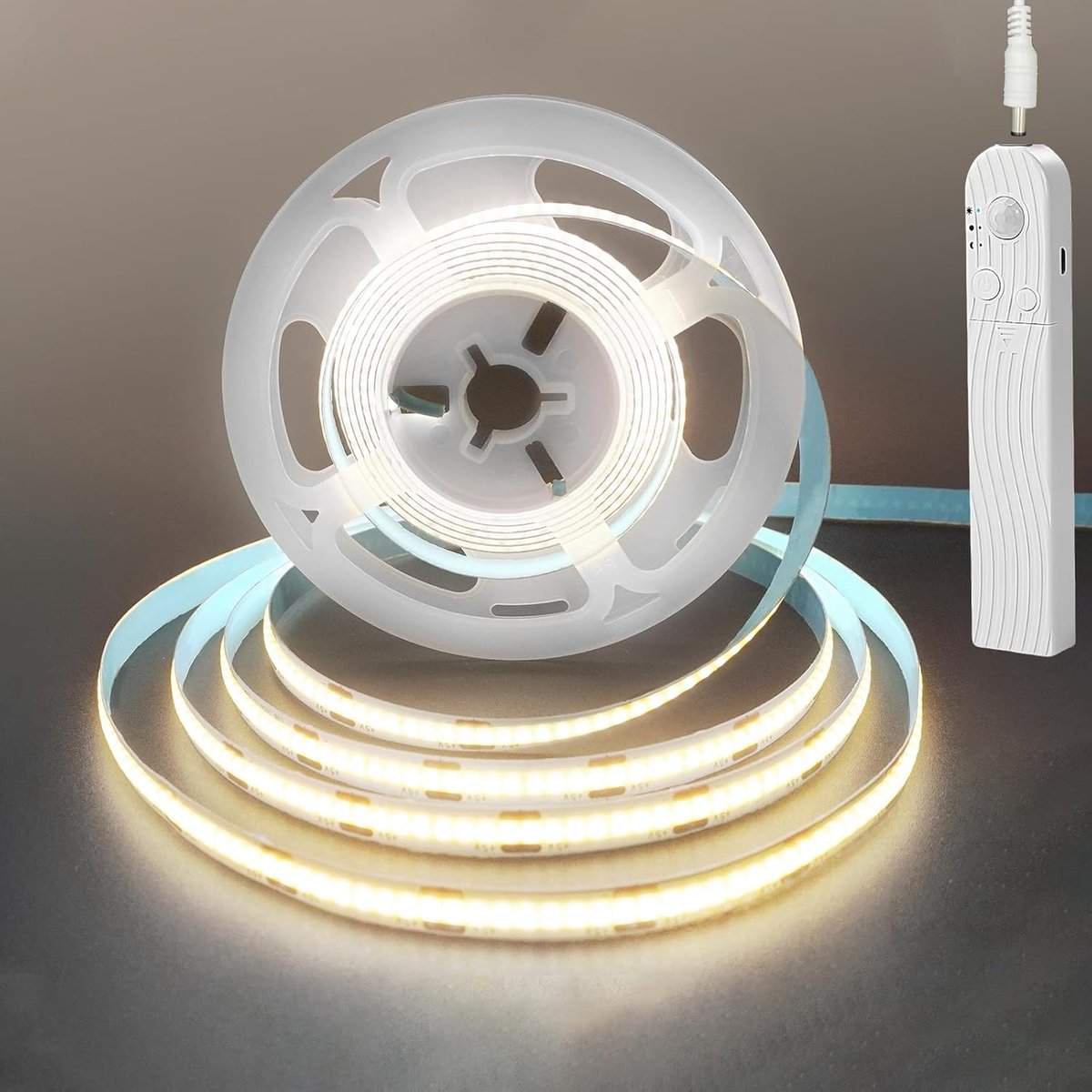 LED strip lamp met bewegingssensor 3M - verstelbare helderheid - natuurlijk wit 4000K - ideaal voor sfeerverlichting - SnelShoppen
