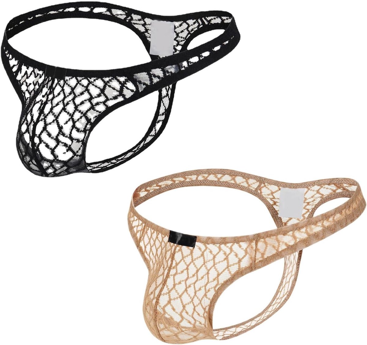 Heren Tanga Sexy T-Vormige Slip - Mesh Ademend Ondergoed - Bloemmotief - Perfect voor Comfort - SnelShoppen