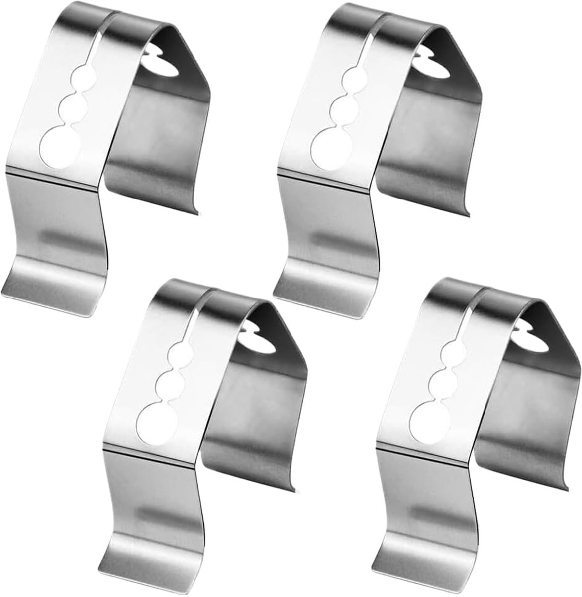 Grill Temperatuur Clip - RVS Temperatuursensor - Met 3 Gaten en Houder - Voor Nauwkeurige Barbecue Metingen - SnelShoppen