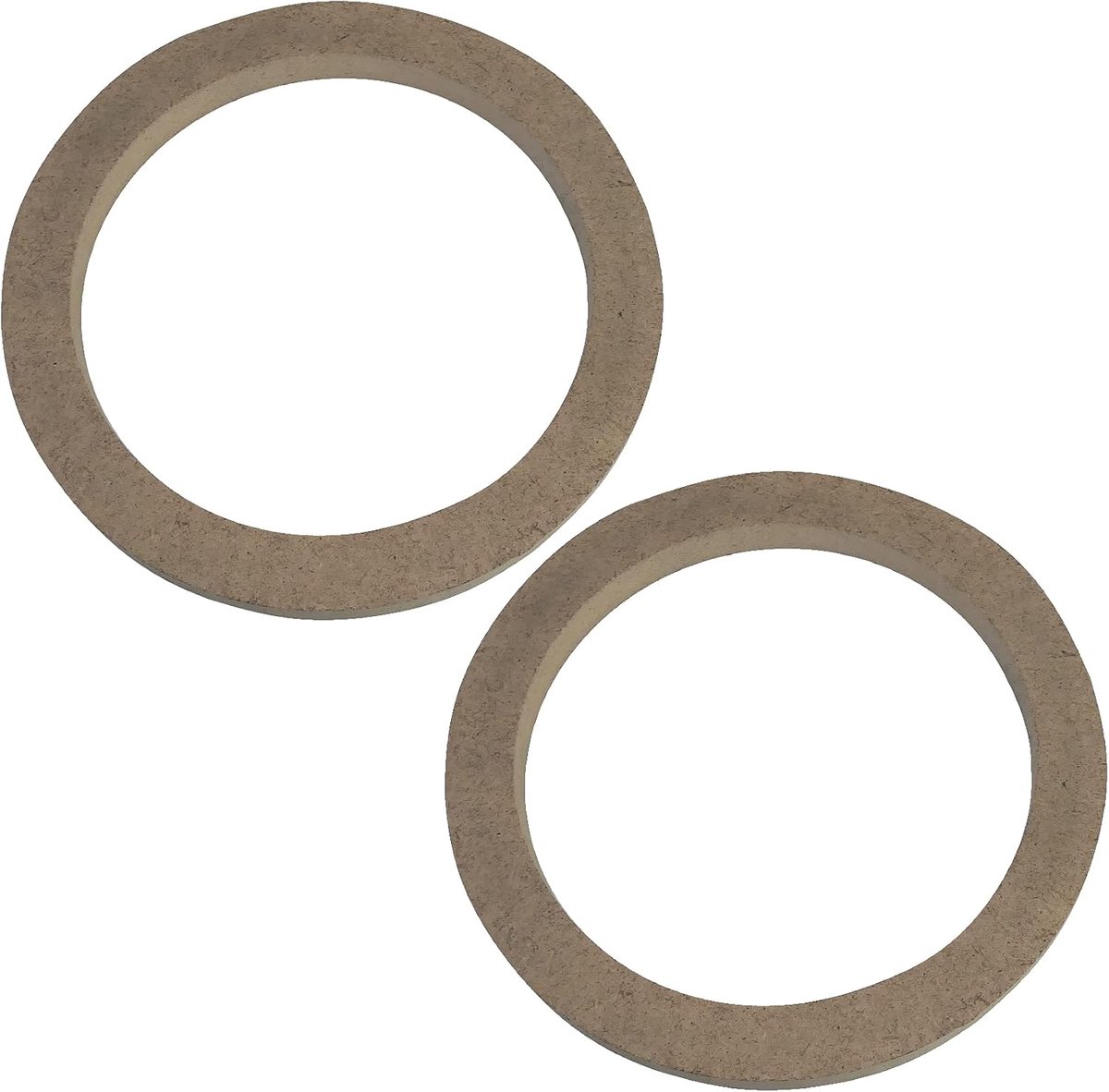 Luidspreker adapters set 2 stuks - Ø130mm - MDF ringen - Ondersteuning voor geluidssystemen - SnelShoppen