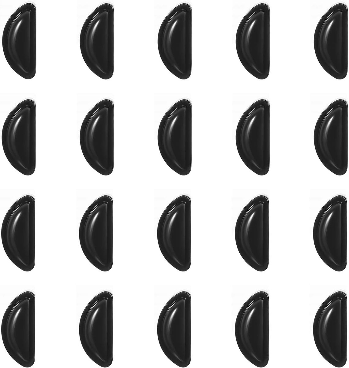 Zonnebril neuspads 3 mm dik - zelfklevend silicone - 10 paar - eenvoudig te installeren - SnelShoppen