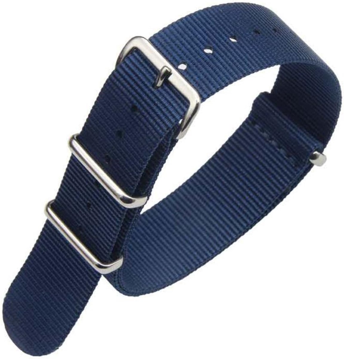 Nylon horlogeband NATO stijl - vervangingsbanden in diverse kleuren en maten - duurzaam en comfortabel - SnelShoppen