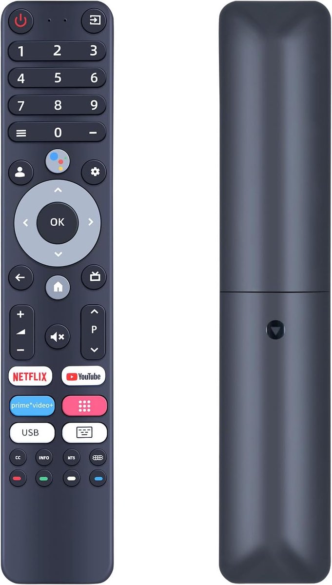 Afstandsbediening vervanging voor PEAQ OK. CHIQ TV - Infra rood - Geschikt voor PTV32GH-5023C 32GH-5024C - SnelShoppen
