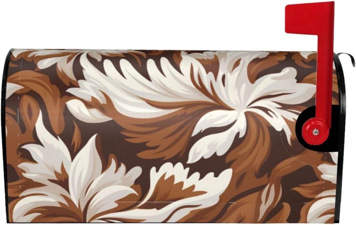 Mailbox Covers - Briefomslag Brievenbusdecoratie - Buiten Decoratie - Waterdicht PVC Magneet - 21 x 18 Inch - Zwart