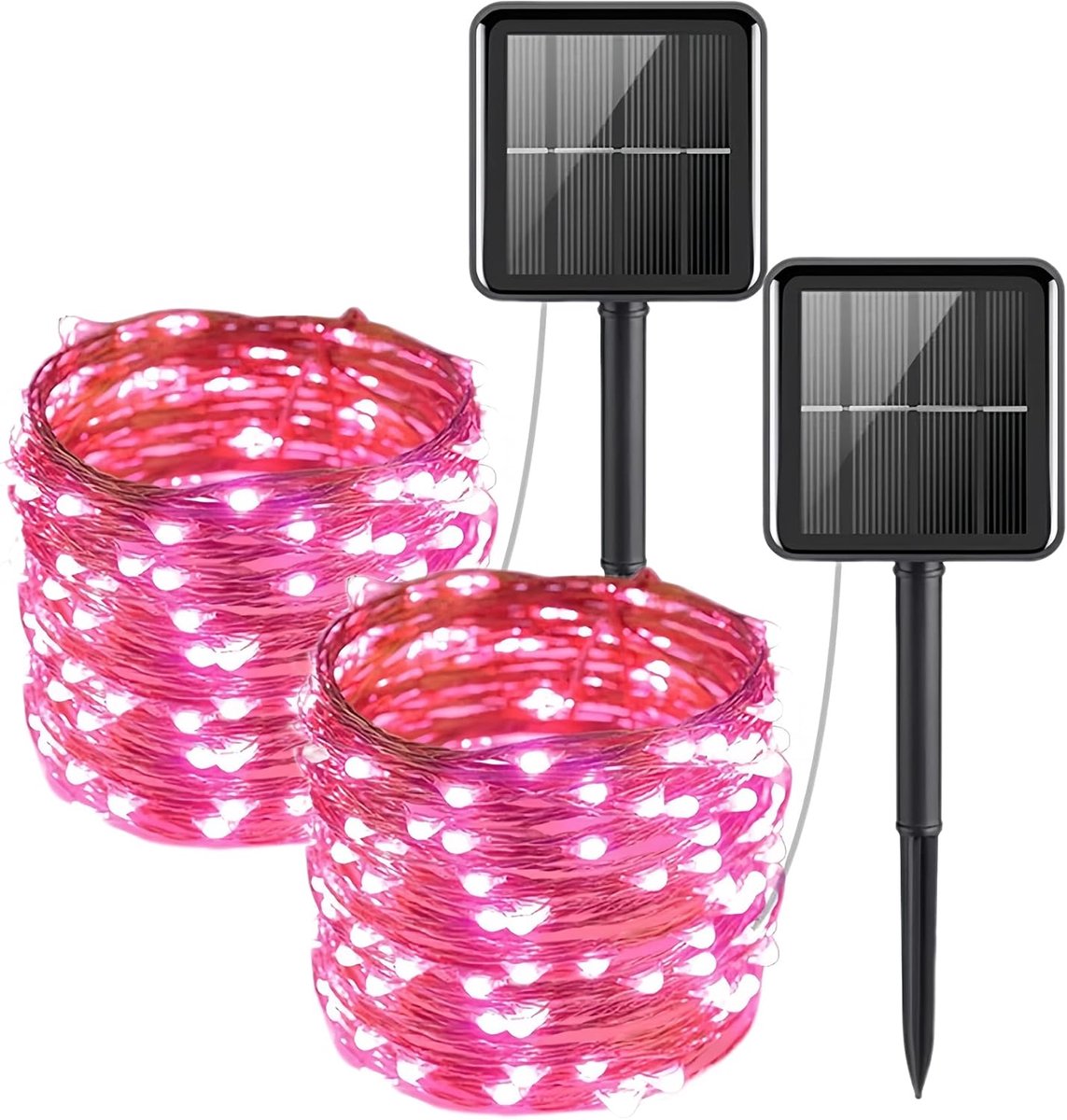 Solar fairy lights 20m 200 LED - Waterproof - 8 modi - Sfeervolle tuinverlichting - SnelShoppen