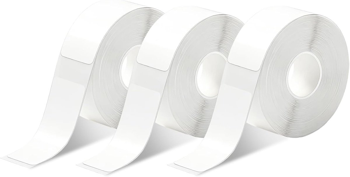 Thermal label tape 14x40mm - zelfklevend - water- en oliebestendig - ideaal voor organisatie - ShopVlot