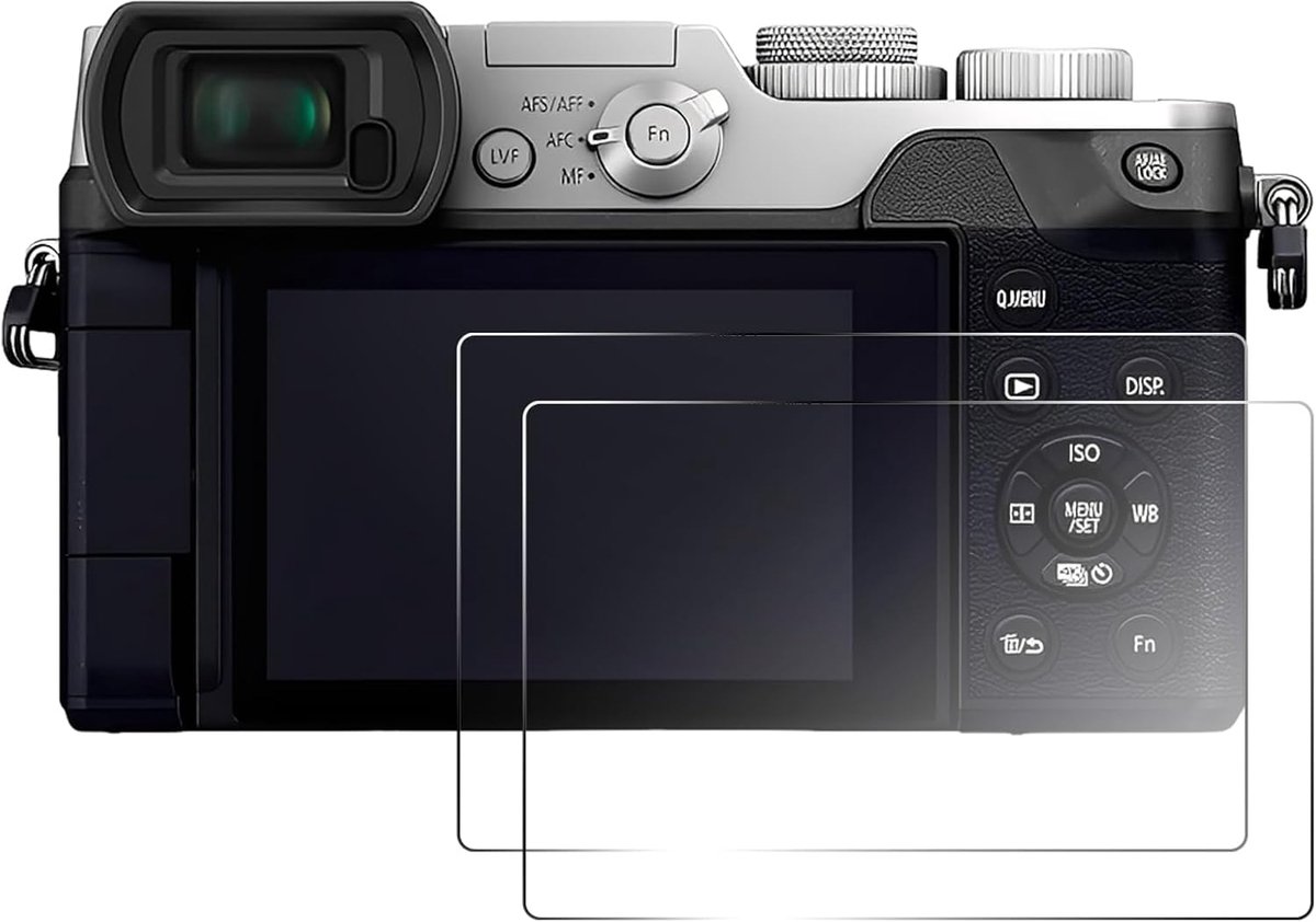 Screen protector voor Panasonic Lumix GX8 - 2-pack - gehard glas - anti-kras en vingerafdrukbestendig - ShopVlot