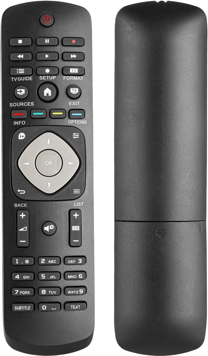 Afstandsbediening RM-L1225 - Vervangend voor Philips UHD LED TV - Geschikt voor diverse modellen - Eenvoudig in gebruik - ShopVlot